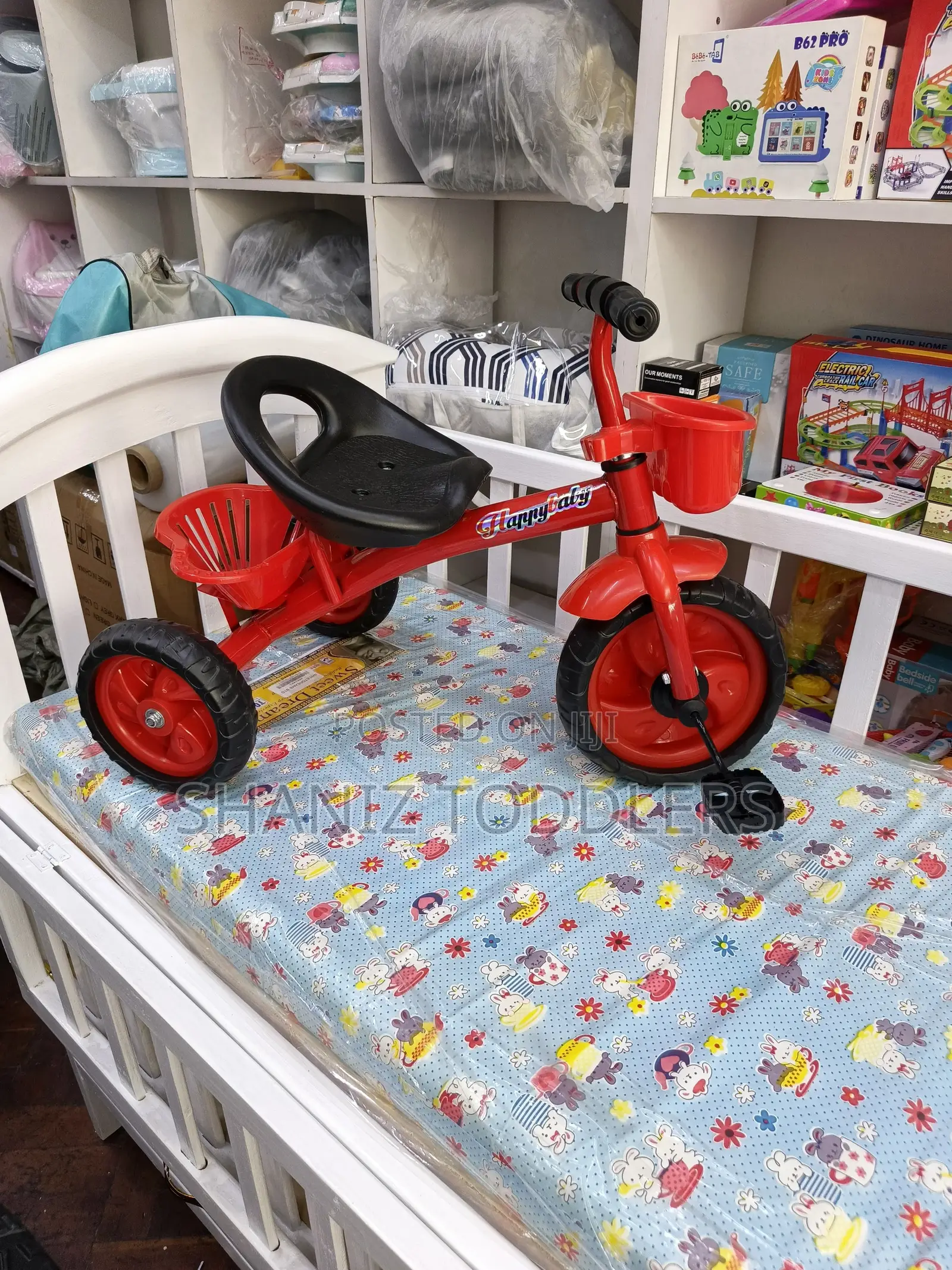 3-Wheel Baby Trike for Ages 2–4 – Fun Indoor Outdoor Ride