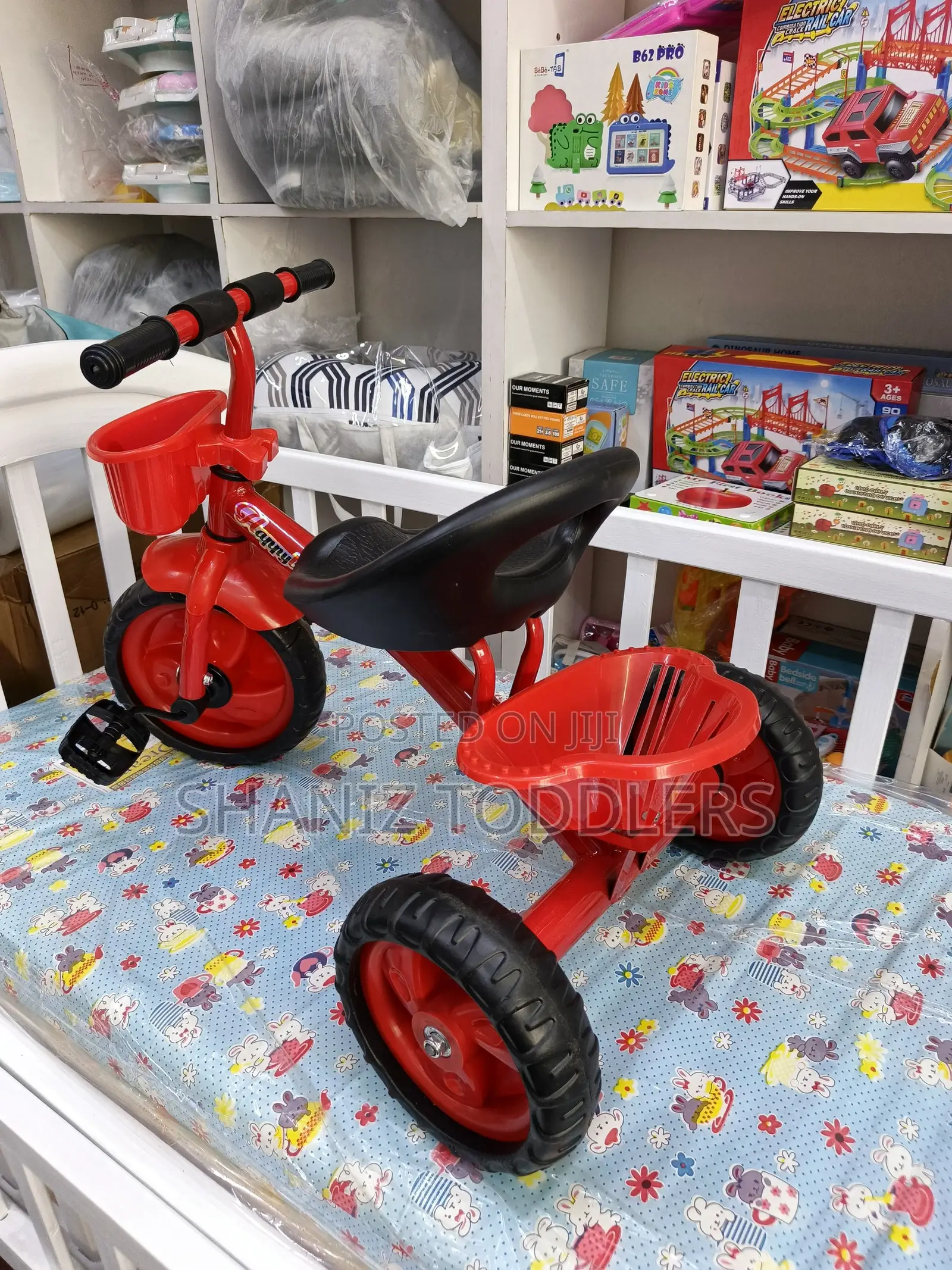 3-Wheel Baby Trike for Ages 2–4 – Fun Indoor Outdoor Ride