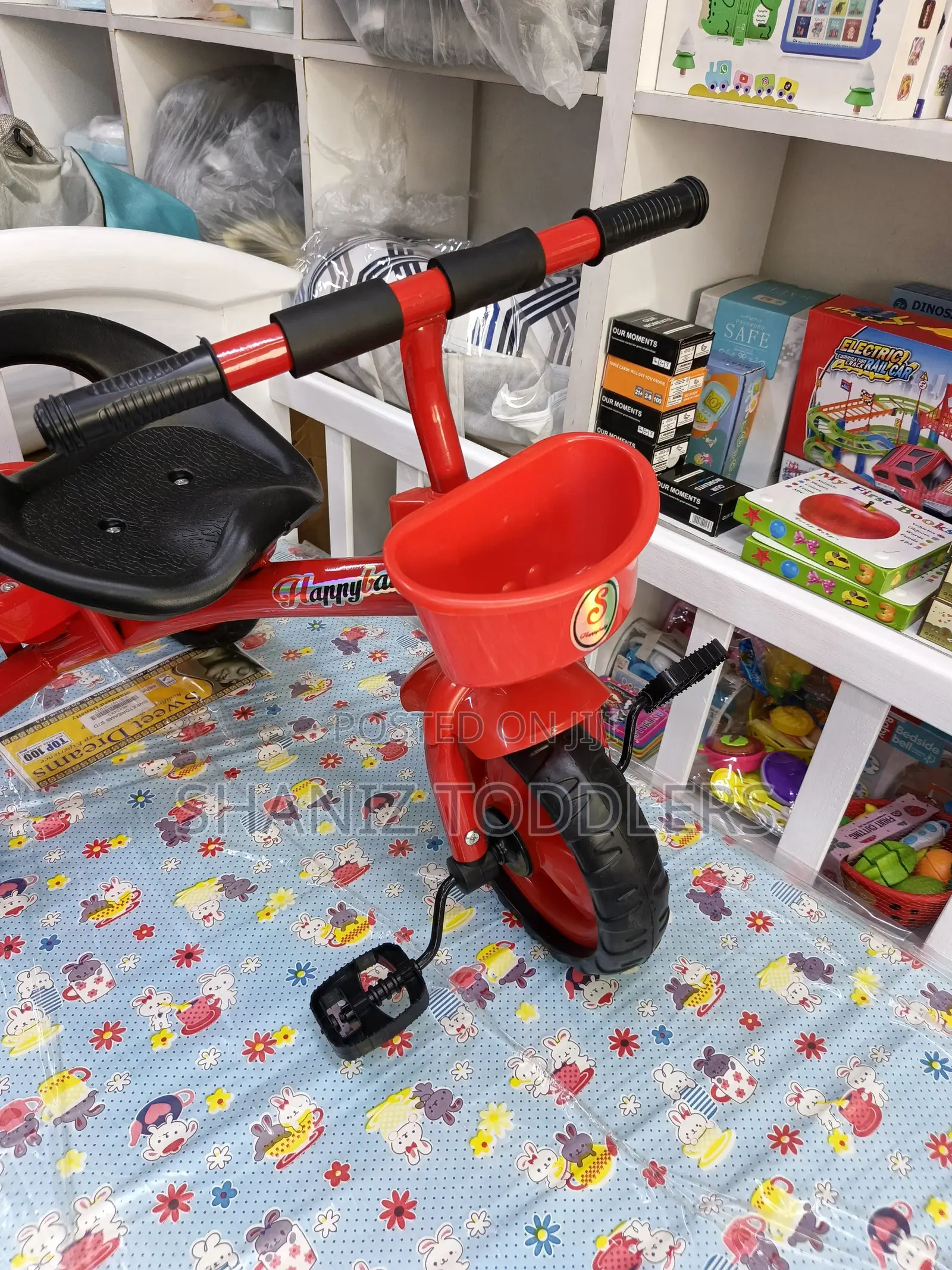 3-Wheel Baby Trike for Ages 2–4 – Fun Indoor Outdoor Ride