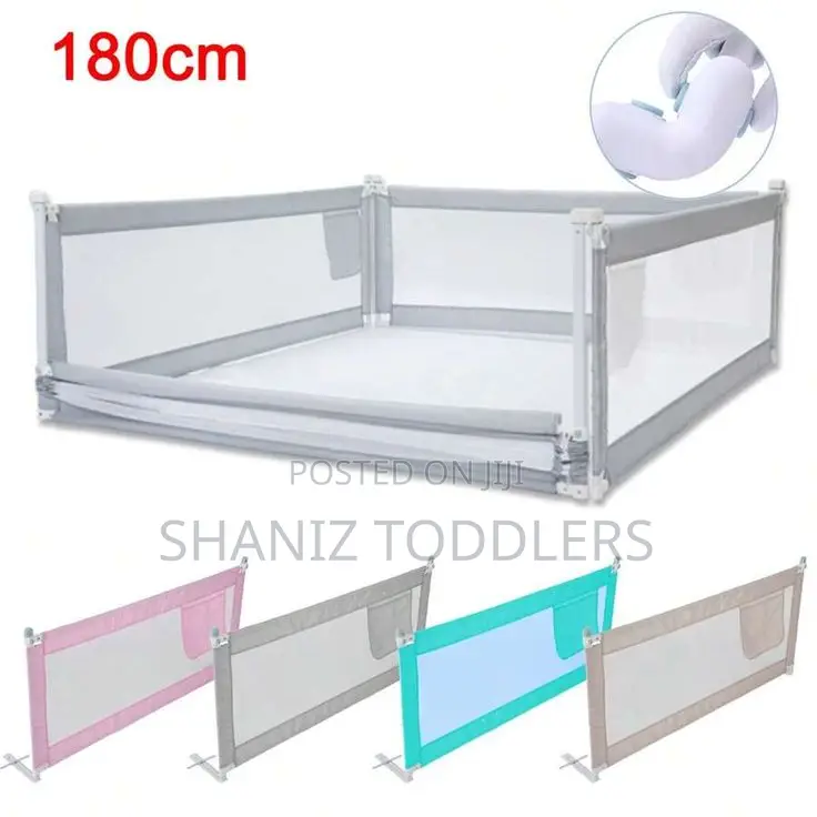 Portable Toddler Bed Rail – Foldable Safety Guard for Home Travel