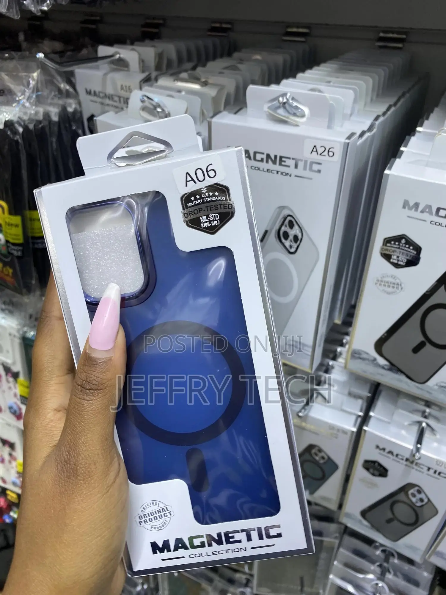 Misker Samsung Galaxy A06 Translucent Case Compatible With Magsafe