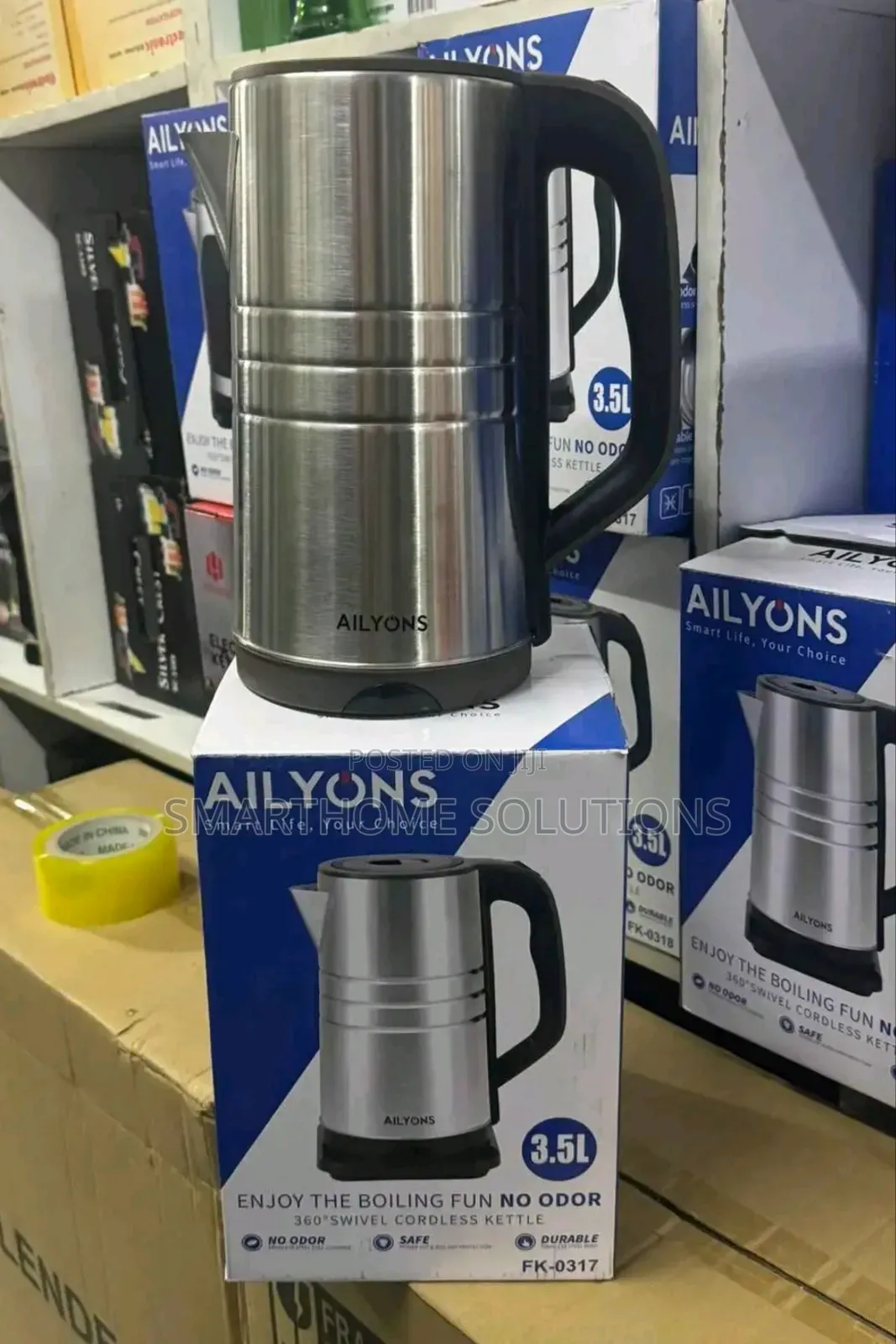 Electric Kettle! Stainless Steel 3.5l Automatic Water Kettle