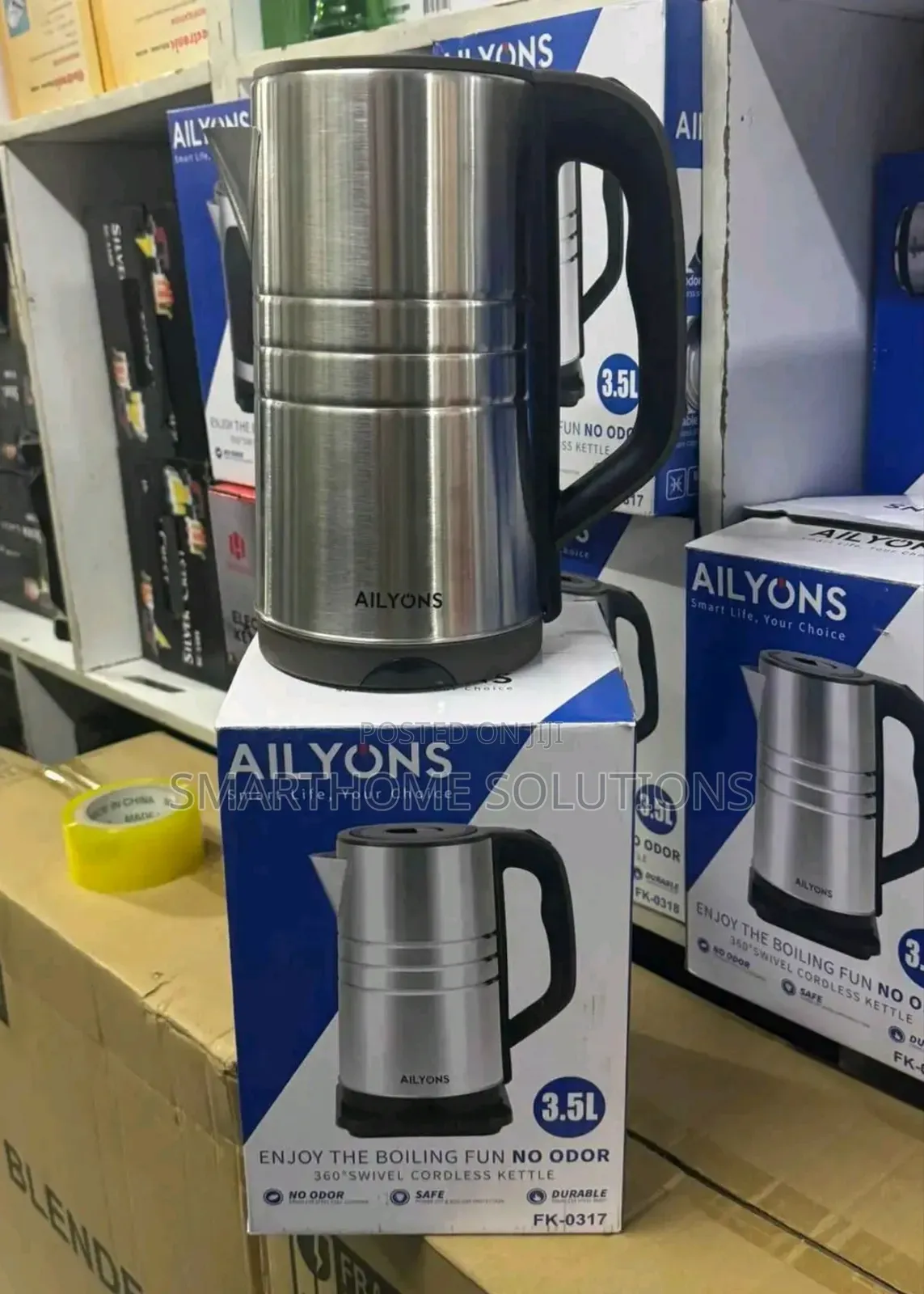 Electric Kettle! Stainless Steel 3.5l Automatic Water Kettle