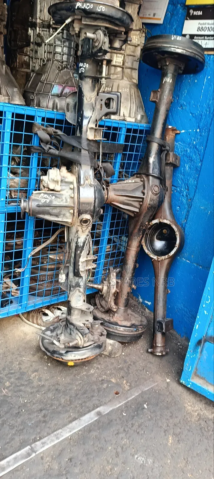 Prado J150 Rear Differentials Switch Type.