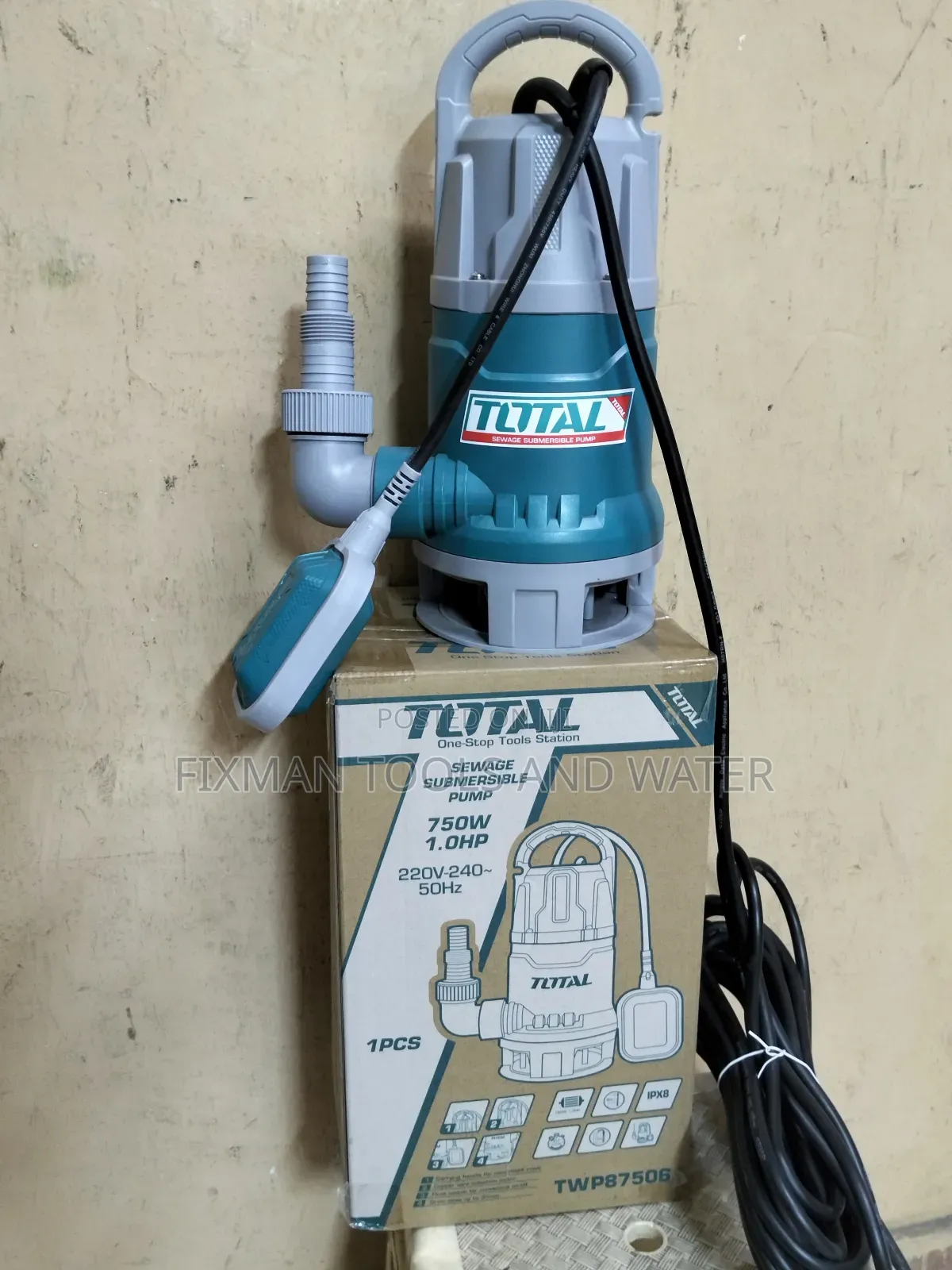 Efficient Total Sewage Submersible Water Pump 1 Hp For Drainage Ji