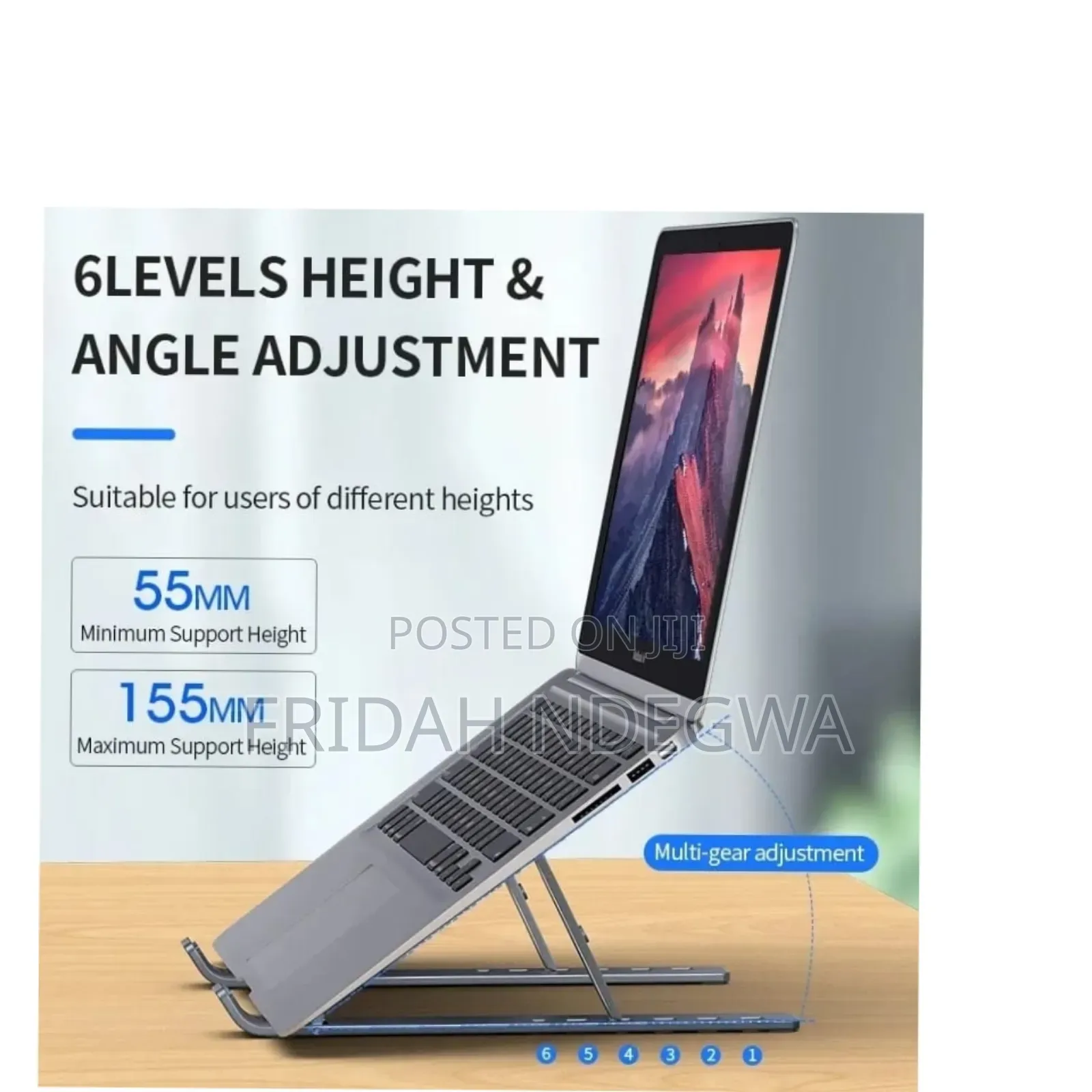Adjustable Laptop Cooling Pad