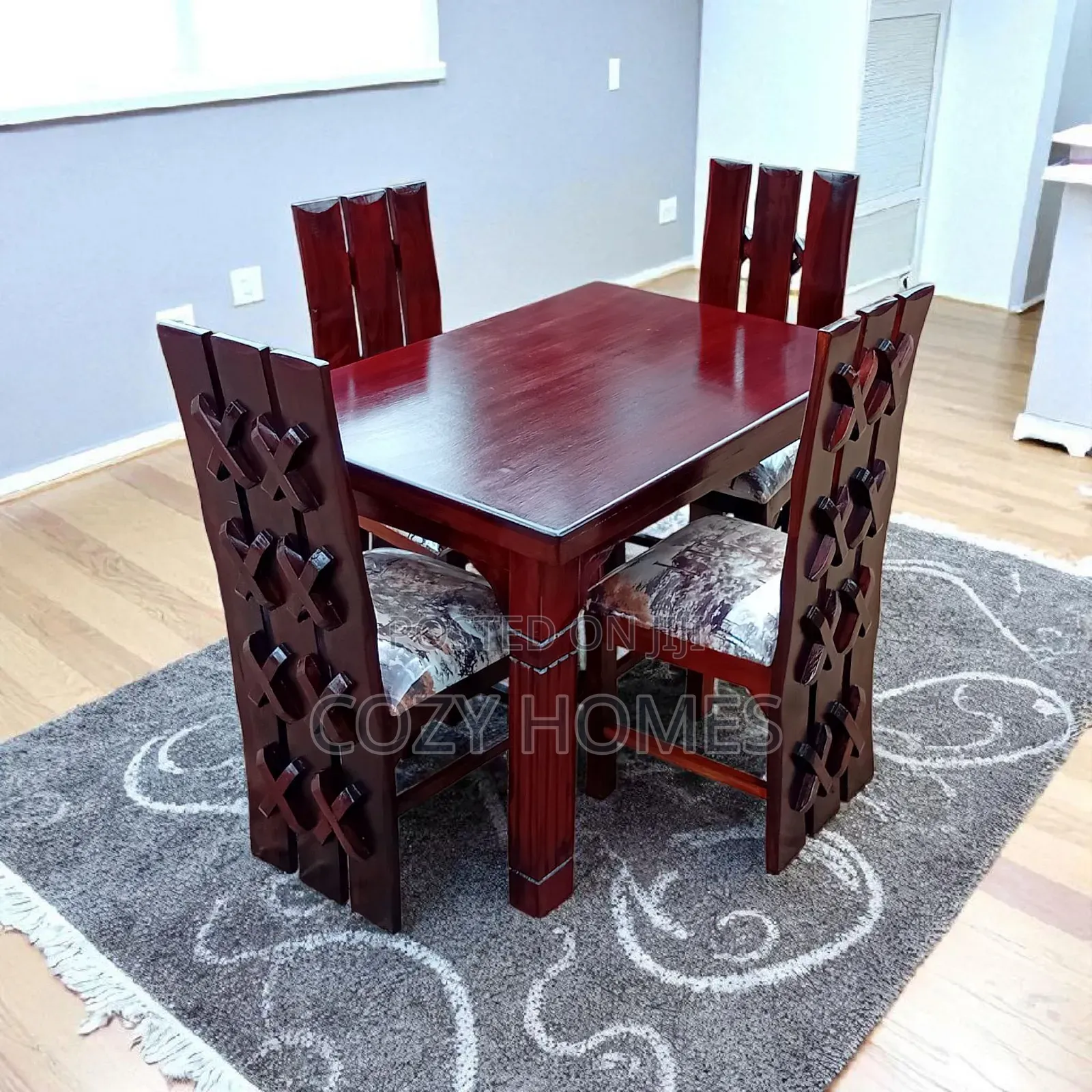 Dining Set a Fresh All Wooden 4 Seater Dining Set