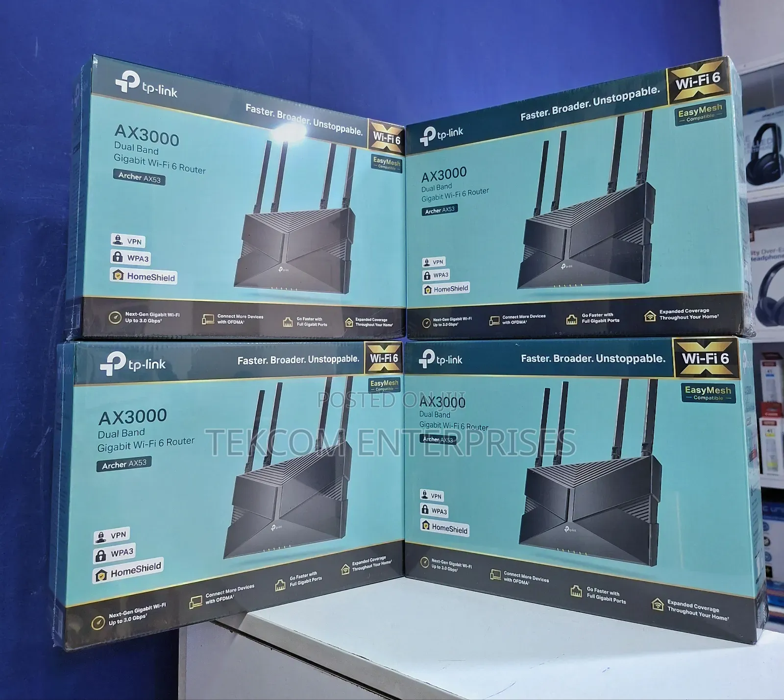 Tp-Link Archer Ax53 Ax3000 Dual-Band Wi-Fi 6 Router