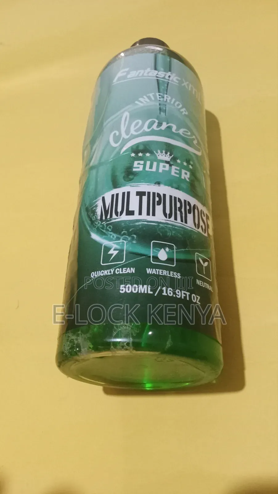 Motor Vehicle Interior Waterless Cleaner