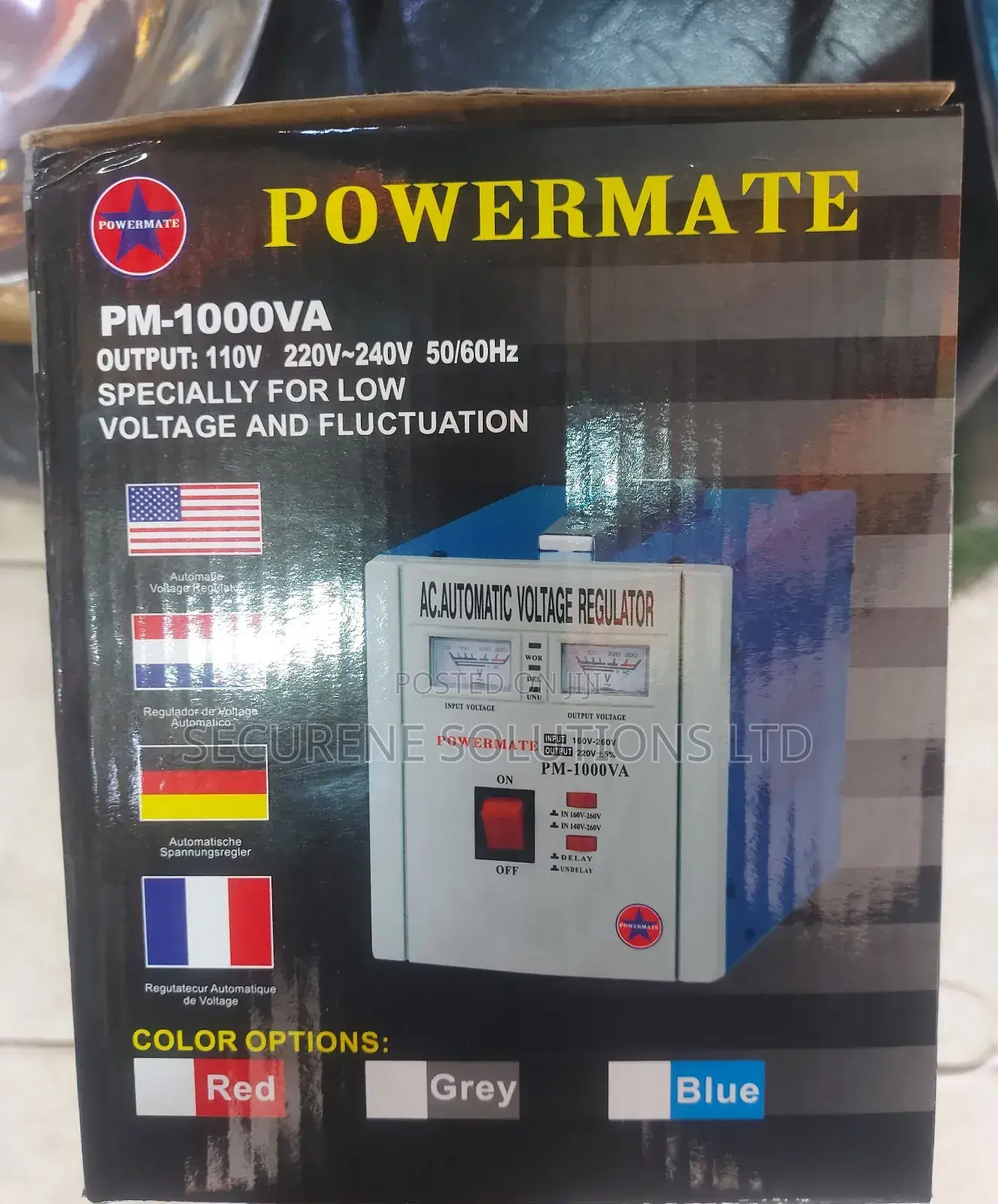 Powermate Pm-1000va Automatic Voltage Regulator