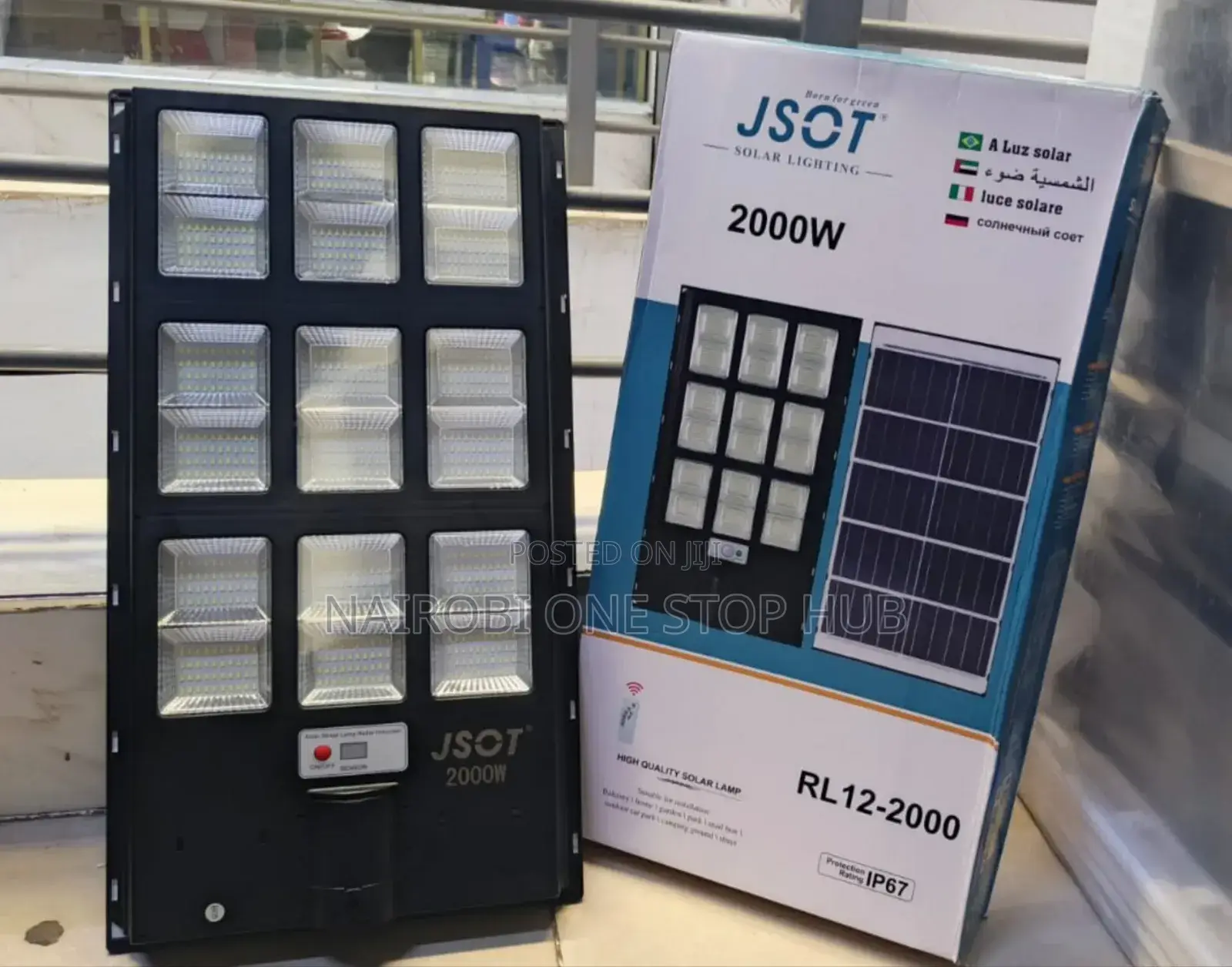 Jsot 2000w Integrated Solar Street Light
