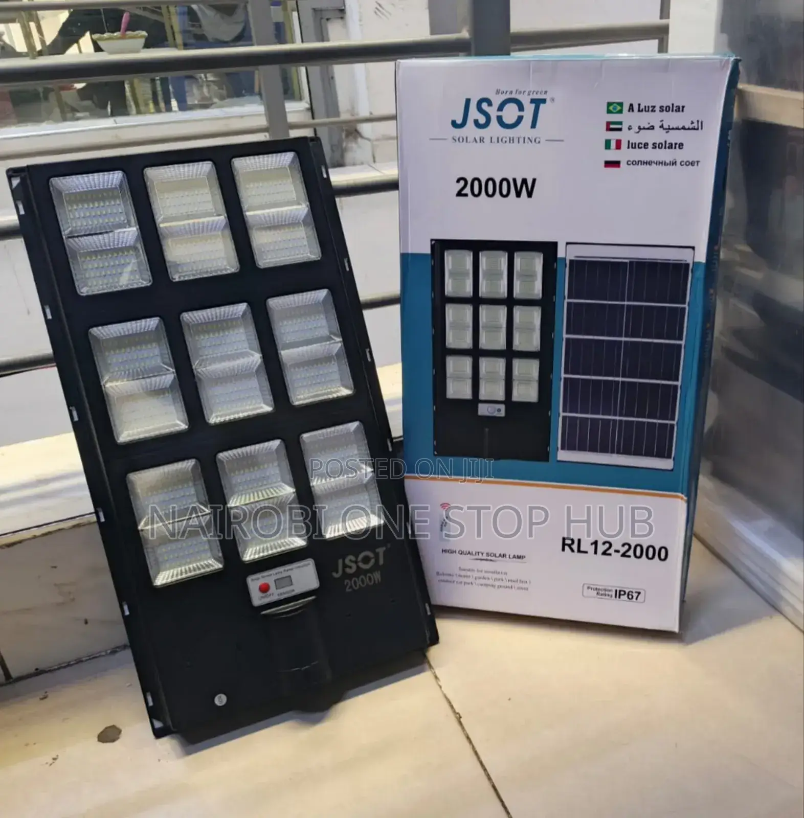 Jsot Rl12 2000w Outdoor Solar Street Light