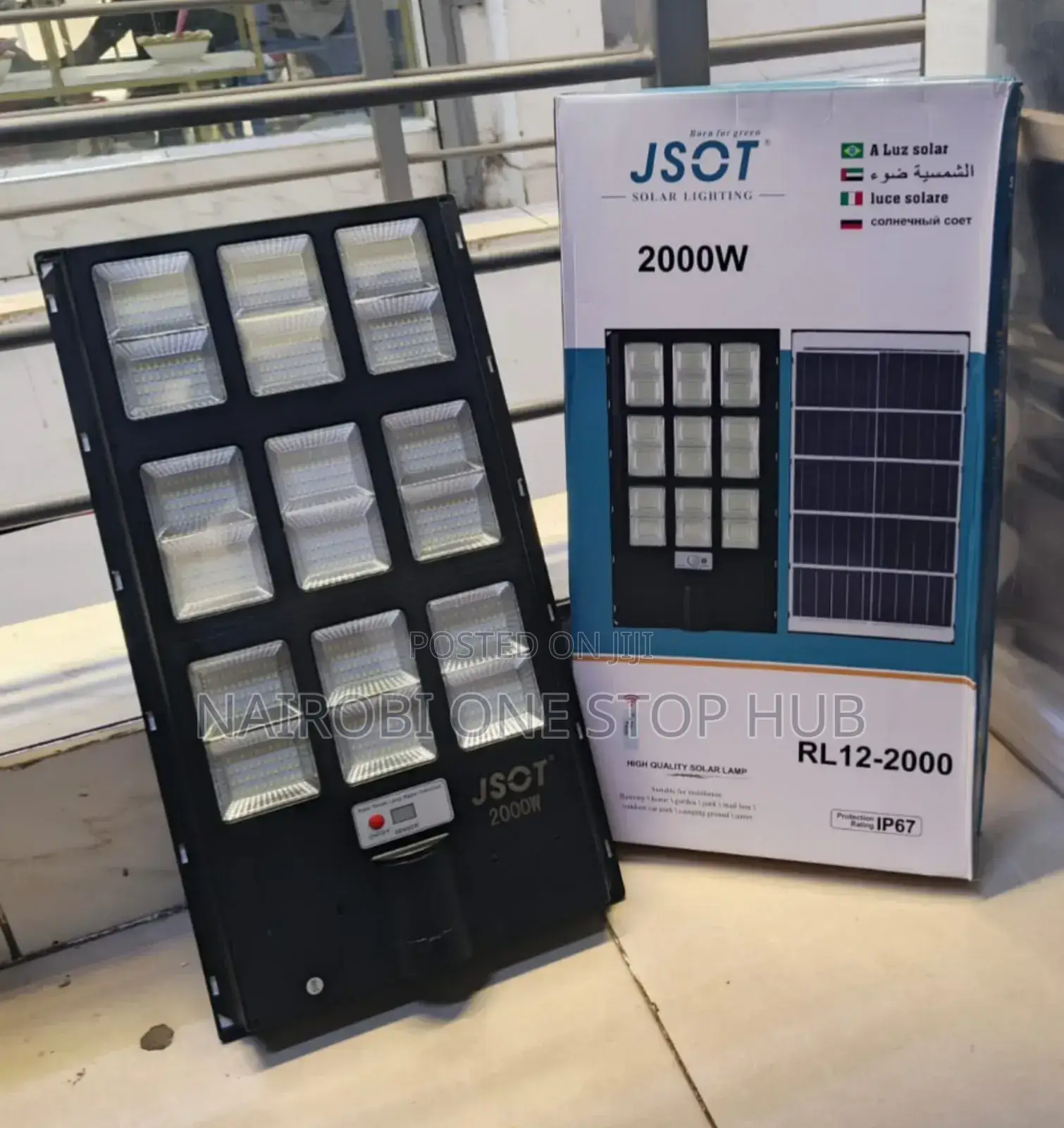 Waterproof 2000w Jsot Solar Street Light
