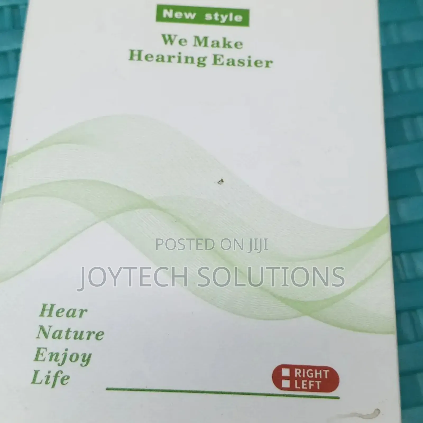Right and Left Pair Hearing Aid. Make Hearing Easier