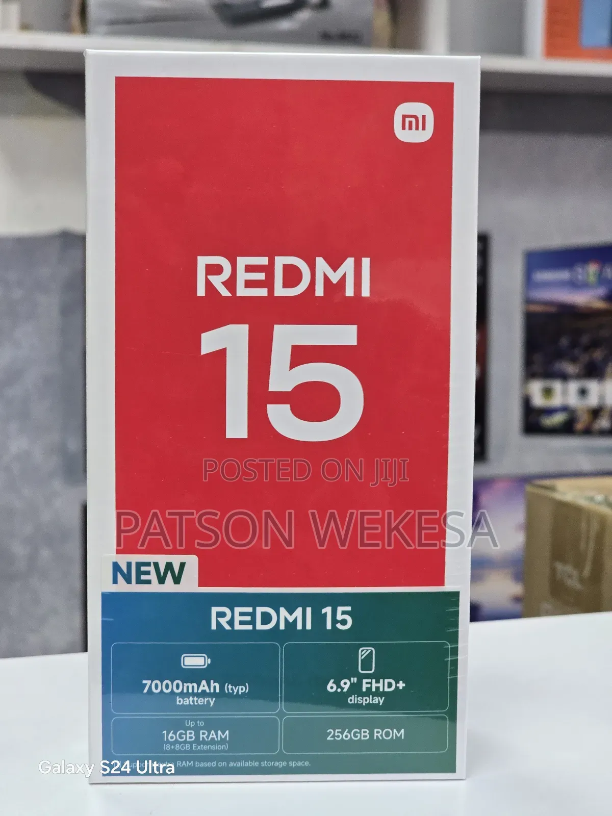 New Xiaomi Redmi 15 128 GB Black