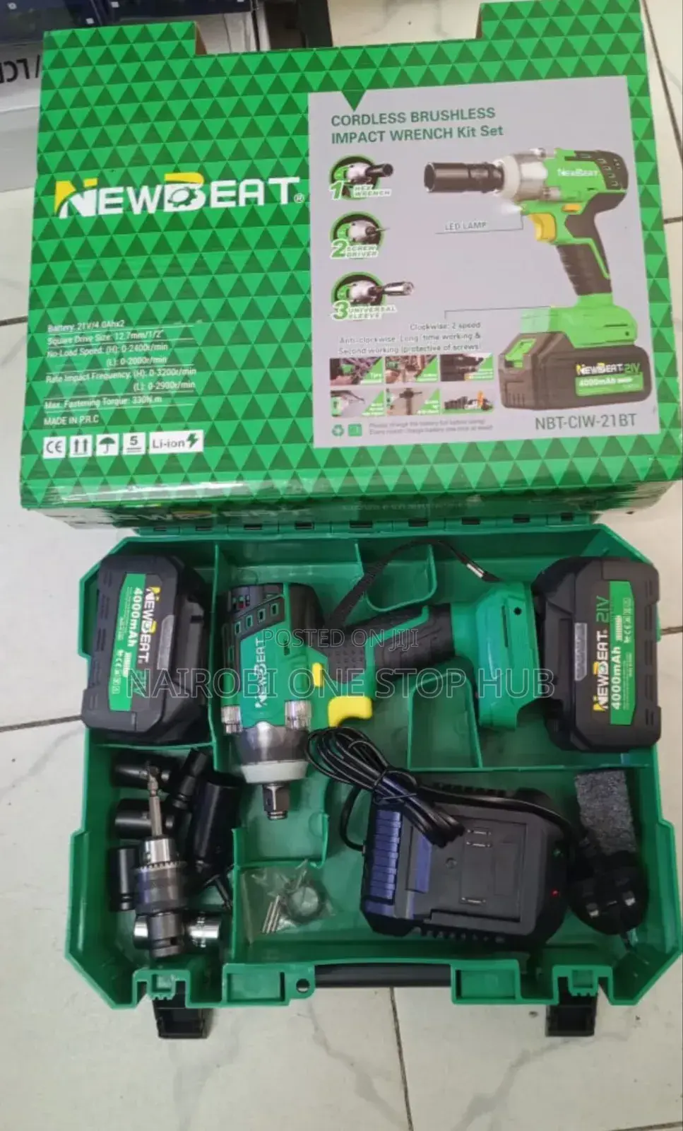 Professional 21v Newbeat Cordless Impact Drill