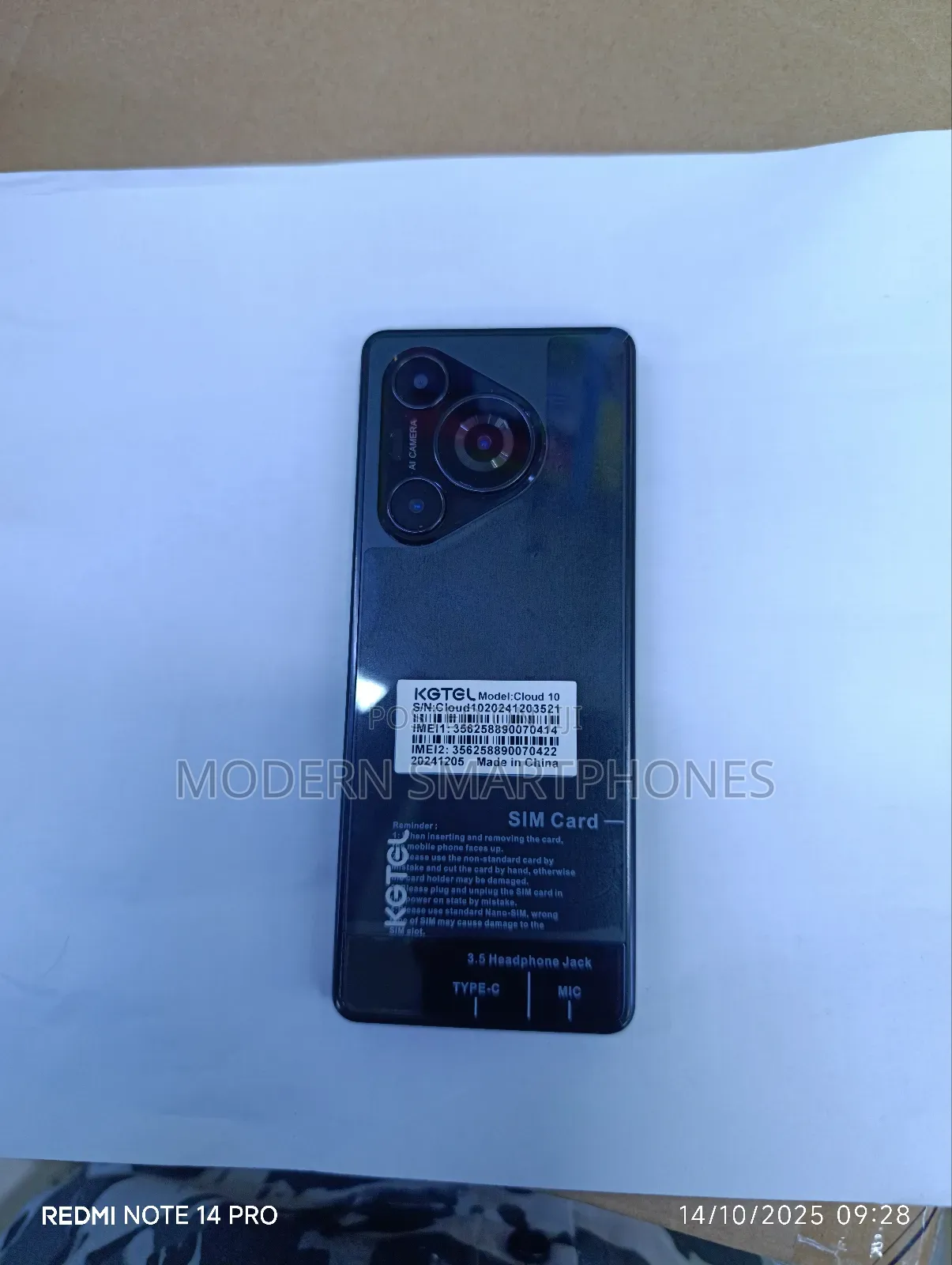 New Mobile Phone Black