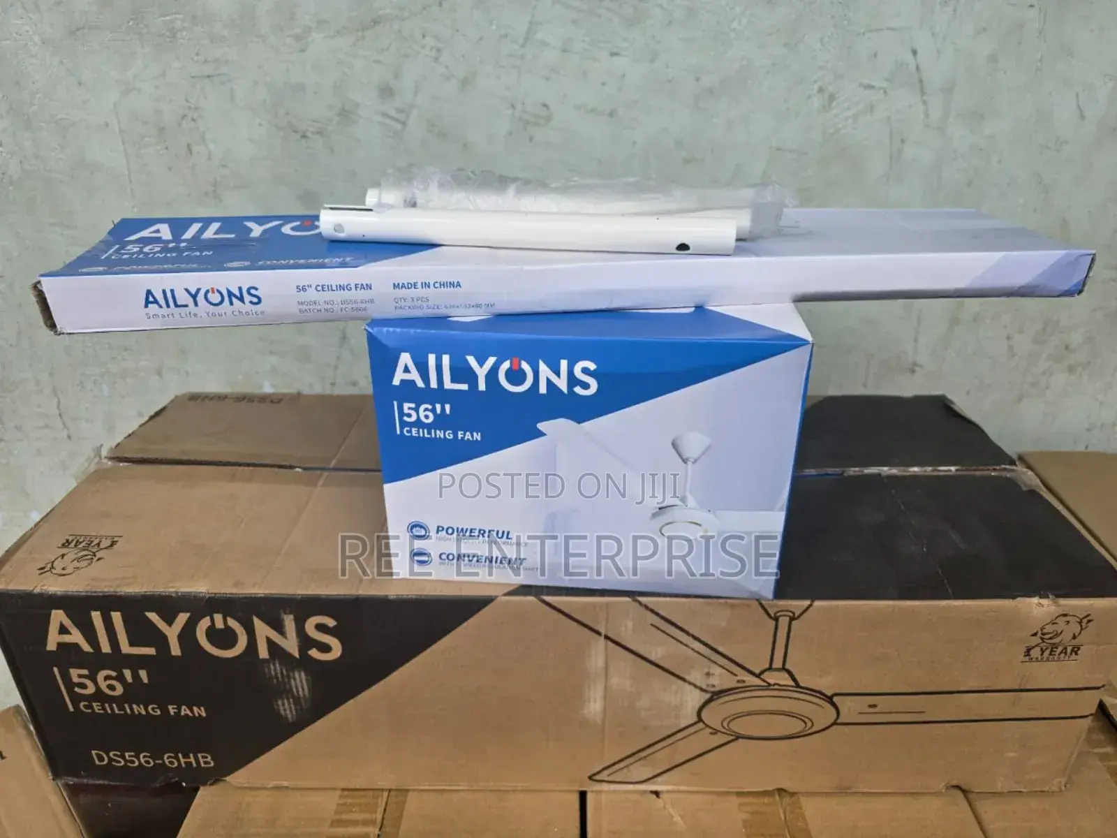Brand New Ailyons 56 Inches Ceiling Fan