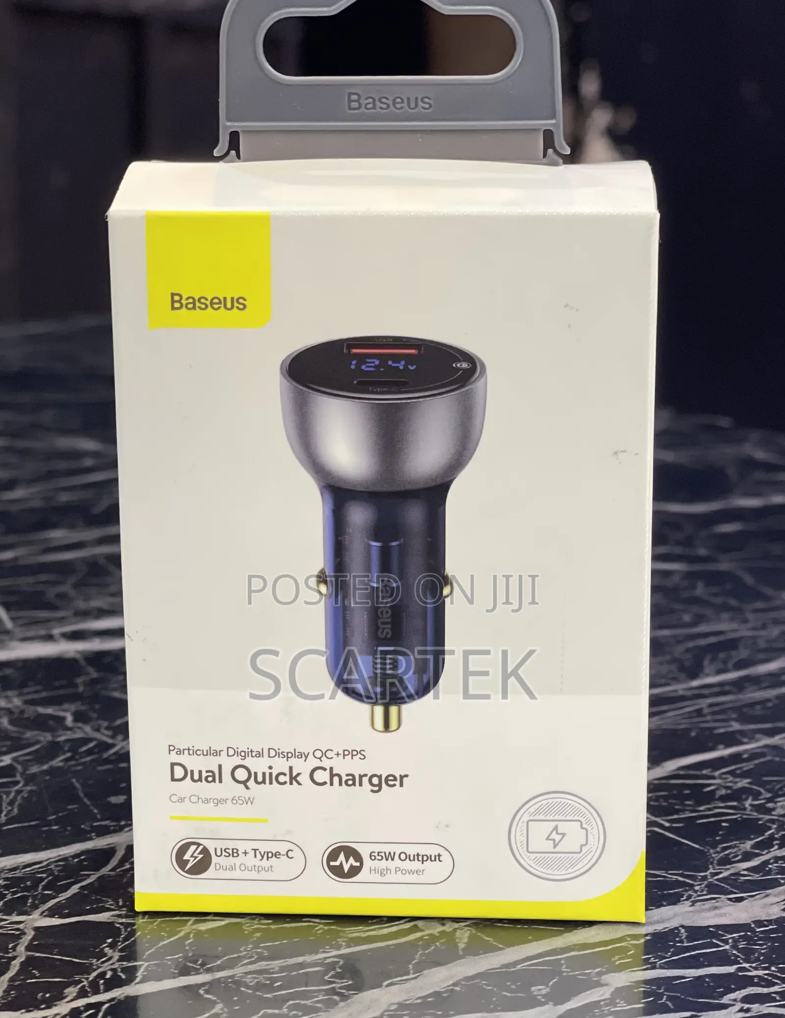 Baseus Dual Quick Charger 65w