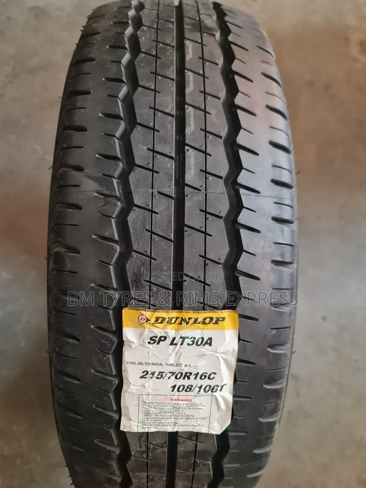 215 /70 R16 Dunlop Tyres (Commercial)