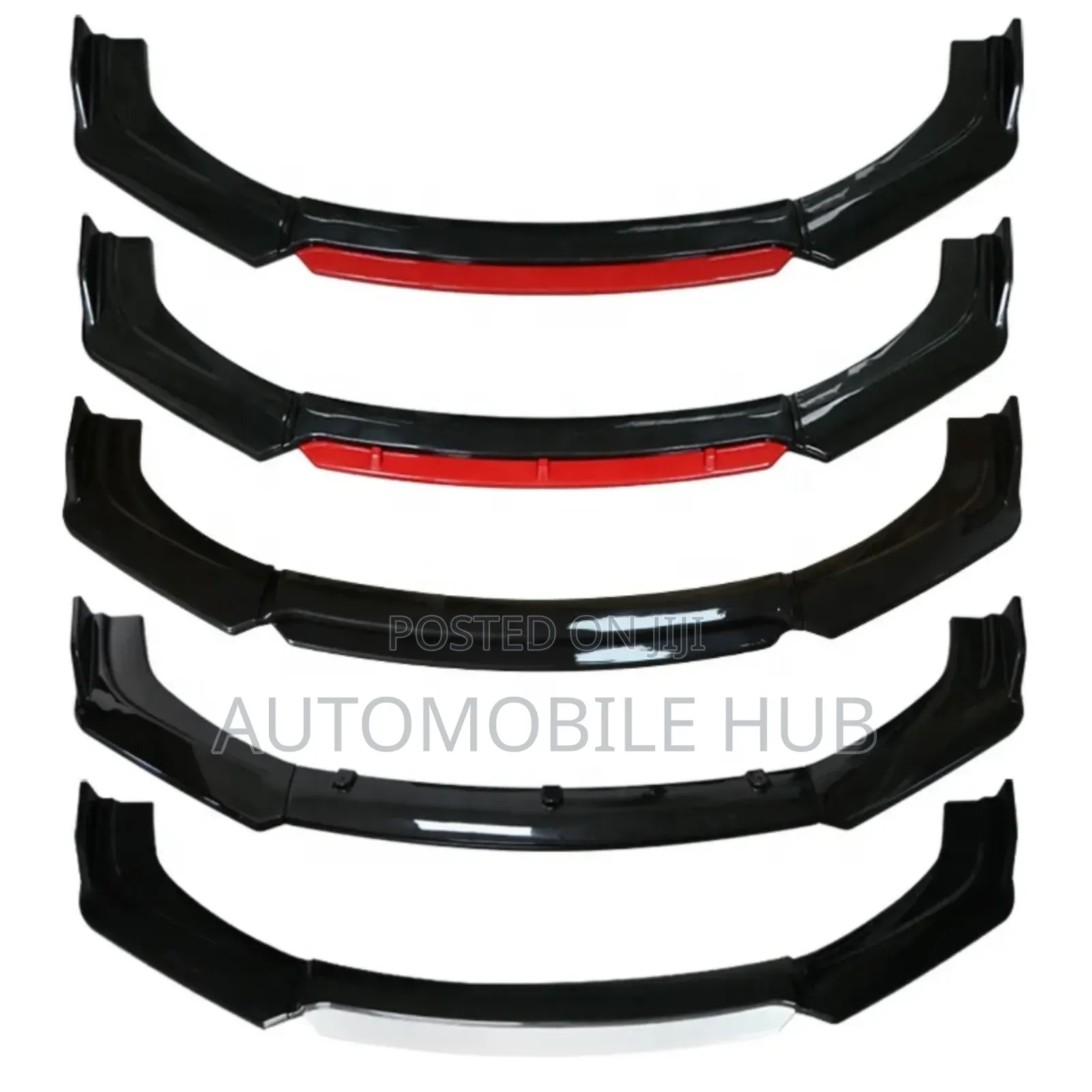 Front Bumper Lip | Universal Sporty Splitter, Durable