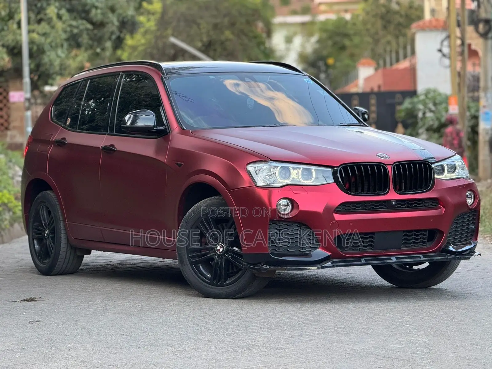 BMW X3 2018 Red