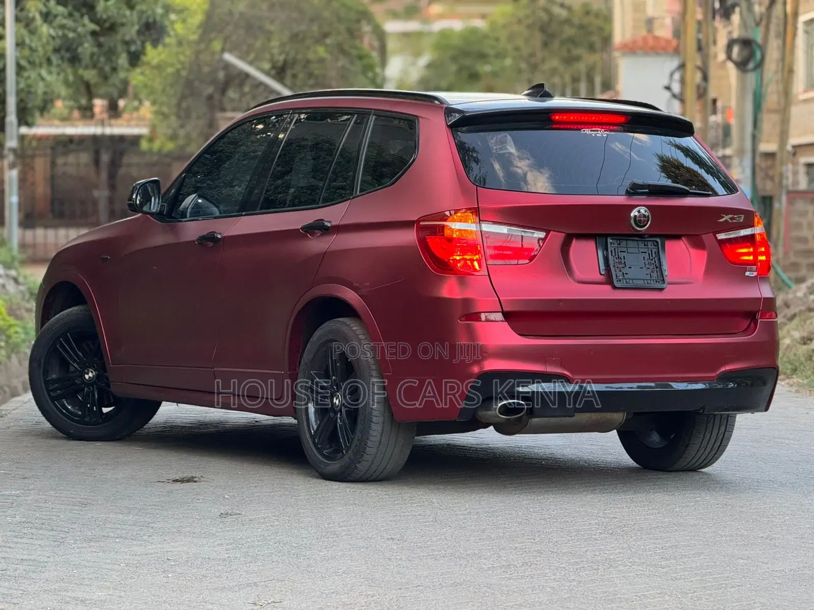 BMW X3 2018 Red
