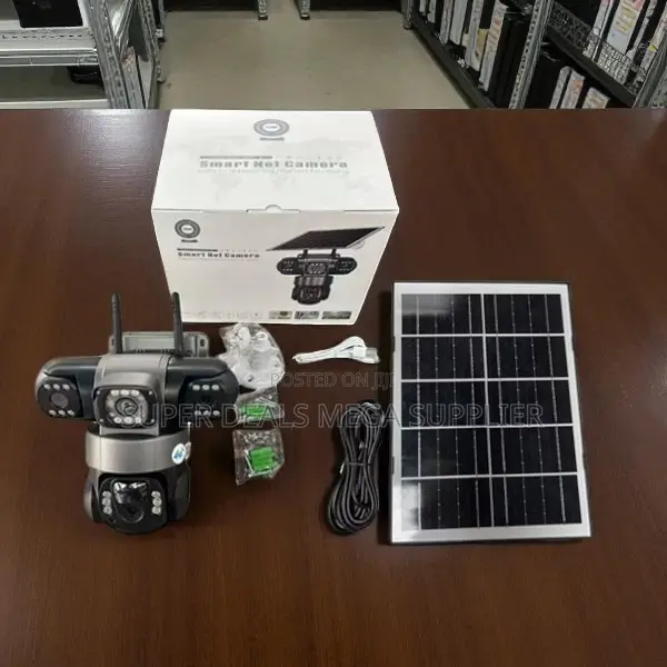 V380 Pro 4g Solar Security Camera 12mp Hd With Human Detection