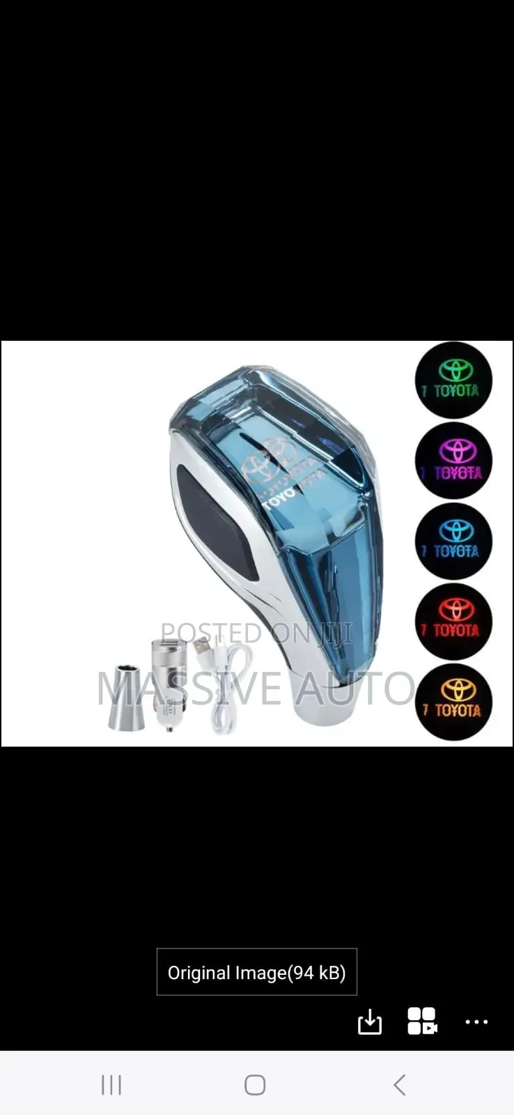 Buy Toyota Crystal Gear Knob Cover