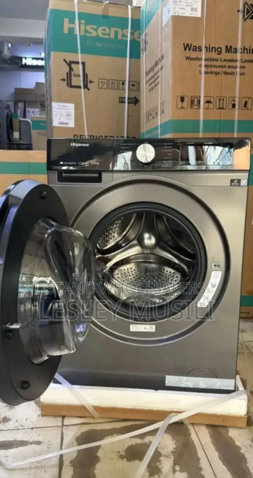 Colour Grey 10kg - Hisense 10kgs Wash and Dry Washing Machine