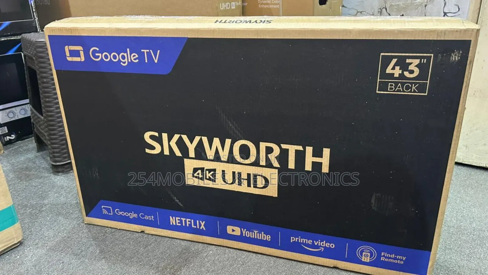 Skyworth 43 Inch Google Tv Uhd