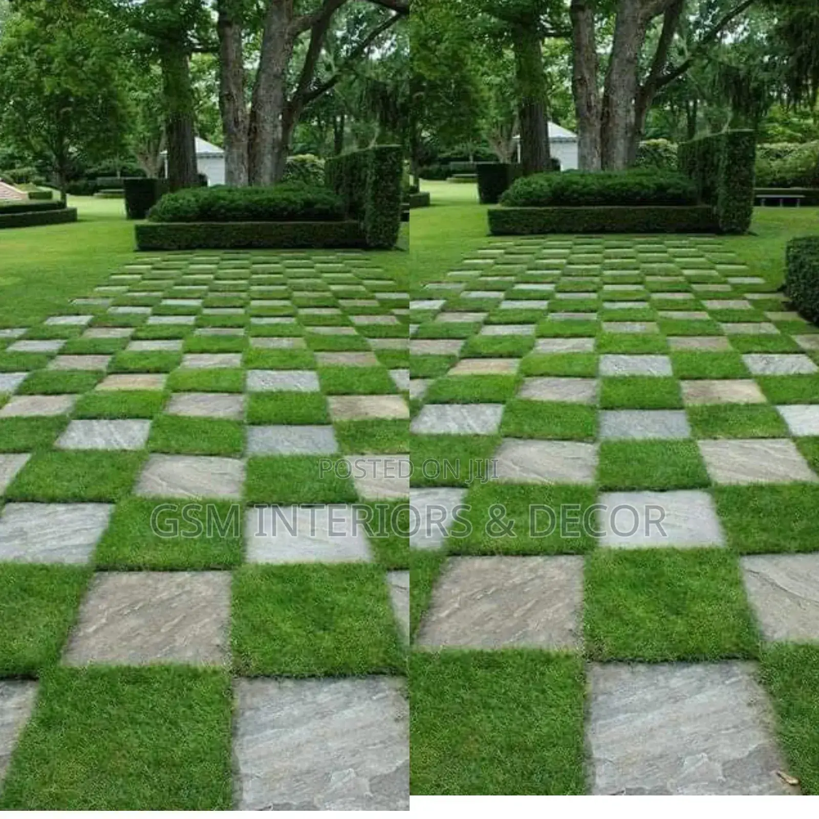 Artificial Green Grass Carpets Decor on Mazeras