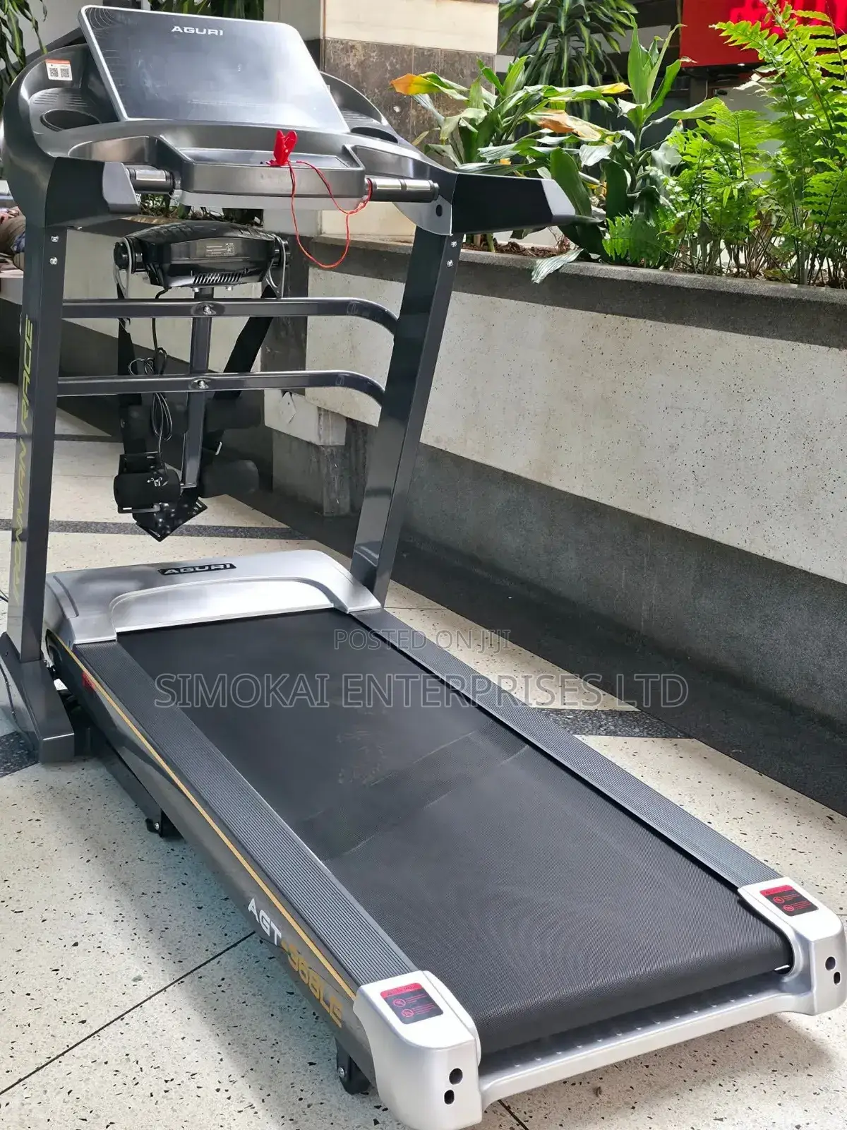 4hp Iron-man Race Agt-368le Treadmill