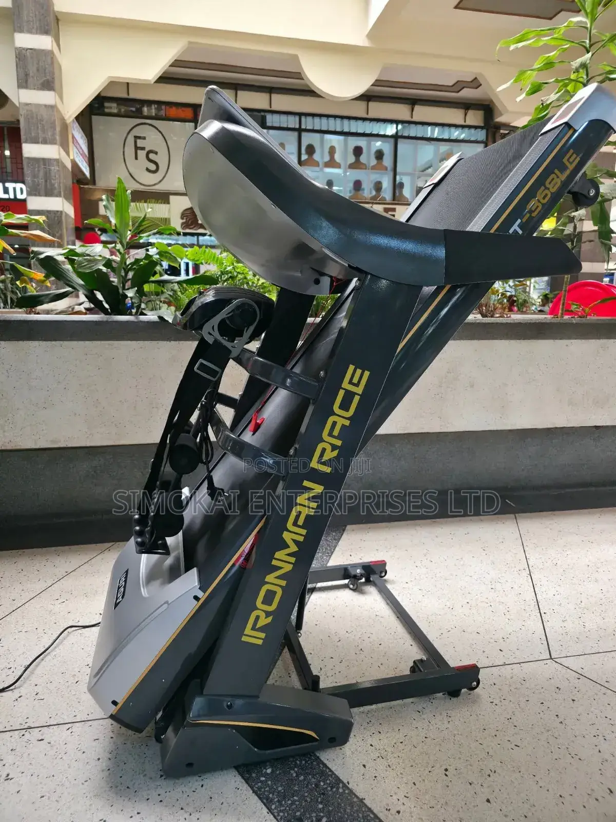Iron-man Race Agt-368le 4hp Treadmill