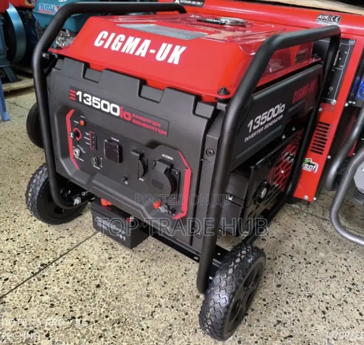 Cigma Uk 13500io Silent Petrol Inverter Generator 11kva 18hp