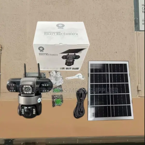 V380 Pro Solar 4g Security Camera With Cloud Backup and Alerts
