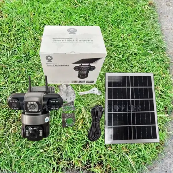 V380 Pro Solar CCTV 4g Camera With Auto Tracking and Motion Alert