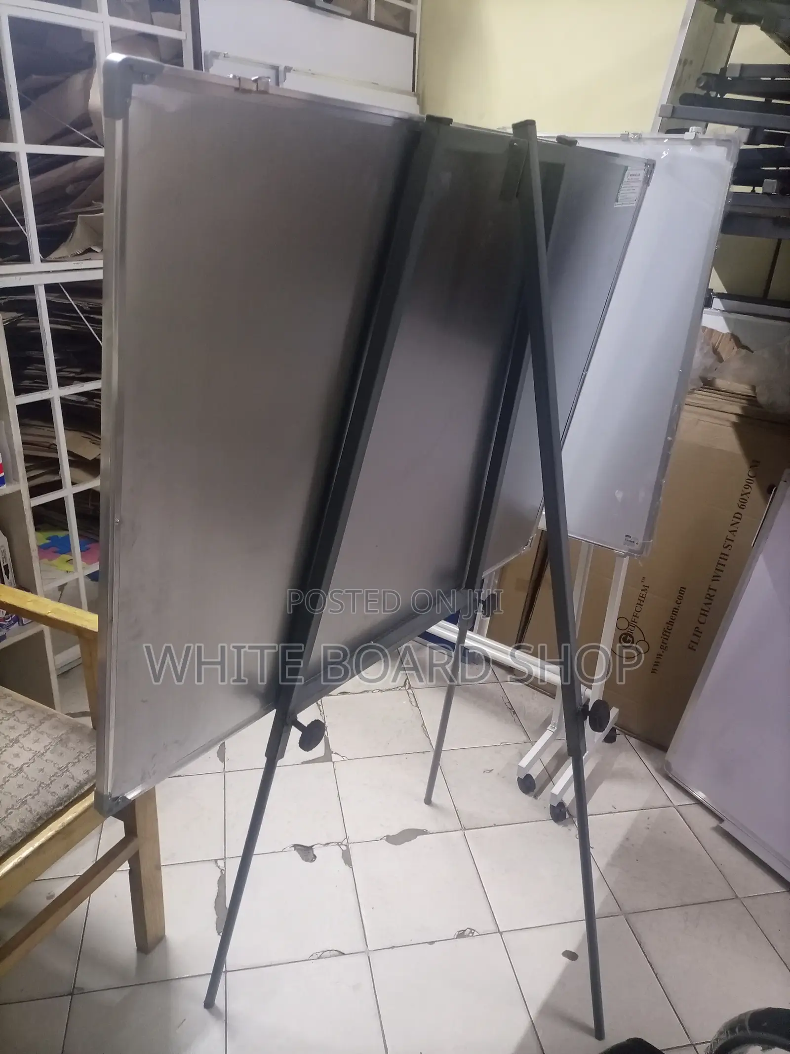 Heavy Duty Tripod White Board Stand (120cm X 90cm) to (180cm X 120cm)