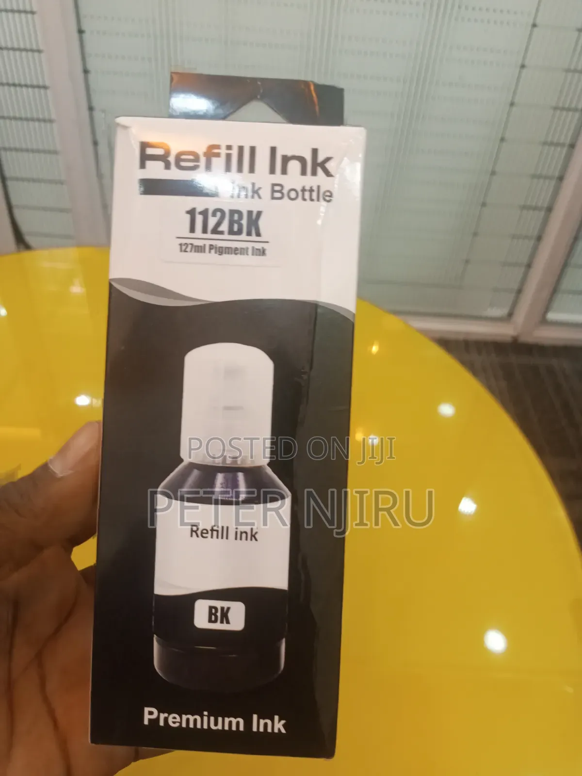 112 Ink Pigment Black Color