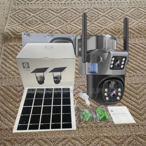 4g PTZ Smart Solar Camera Outdoor Dual Lens Ai Motion Detection
