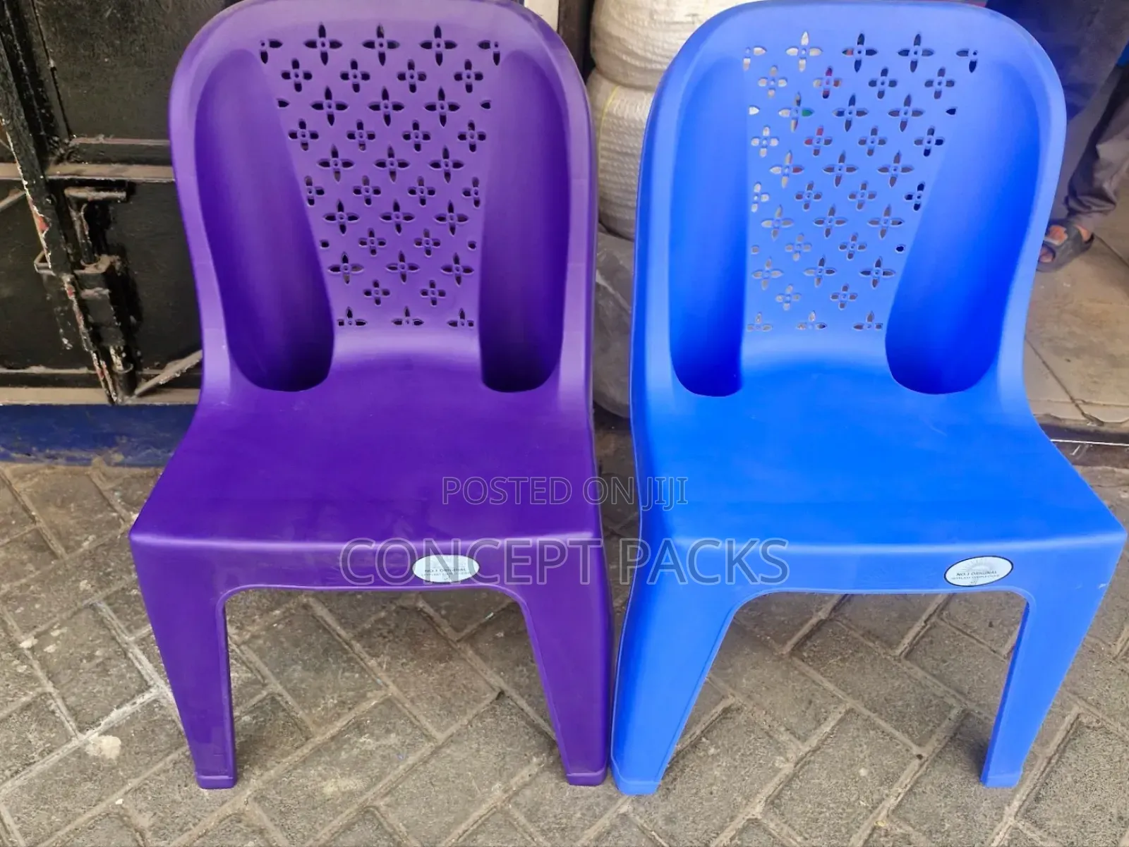 Armless Skyeazy Plastic Chairs