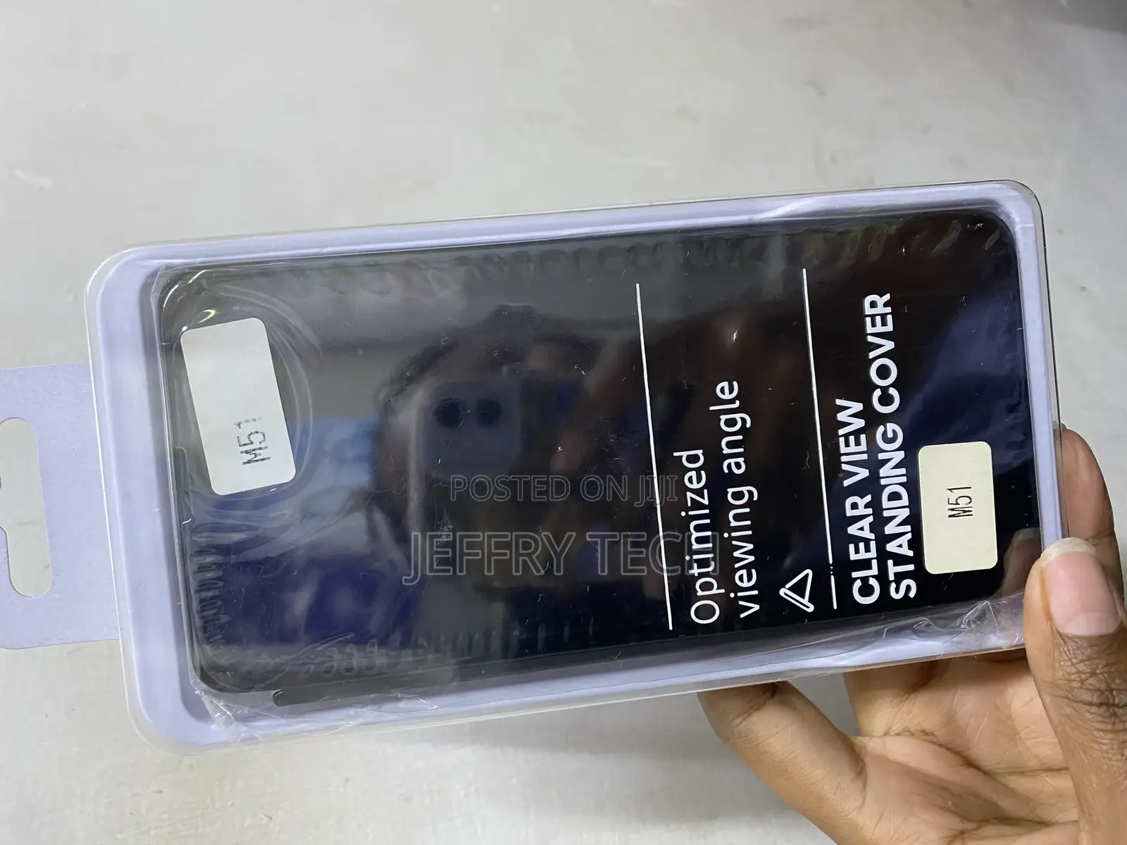 Casekit for Samsung Galaxy M51 Clear View Cover Mirror Screen Flip