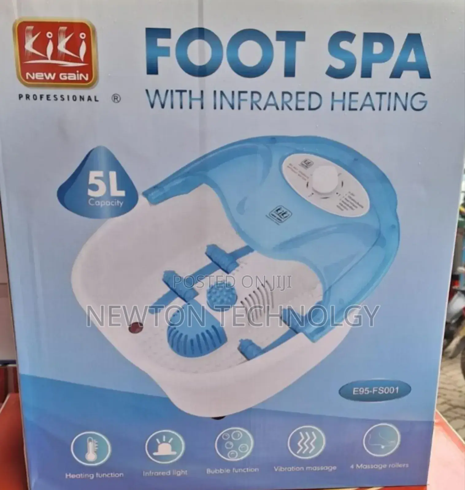 Foot Spa With Infrared Heating