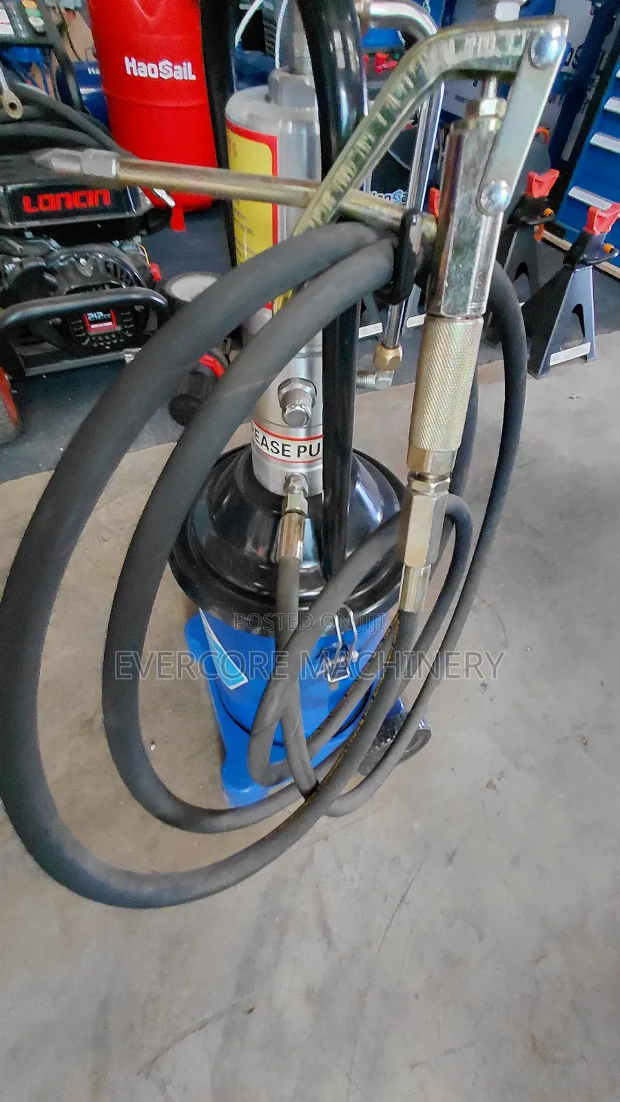 Heavy Duty 13kg Pneumatic Grease Pump Bucket Machine.
