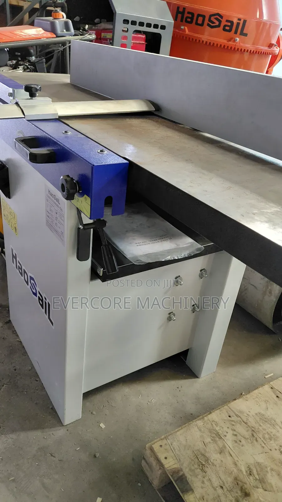 Haosail Italy Planner and Thicknesser Machine Electric.