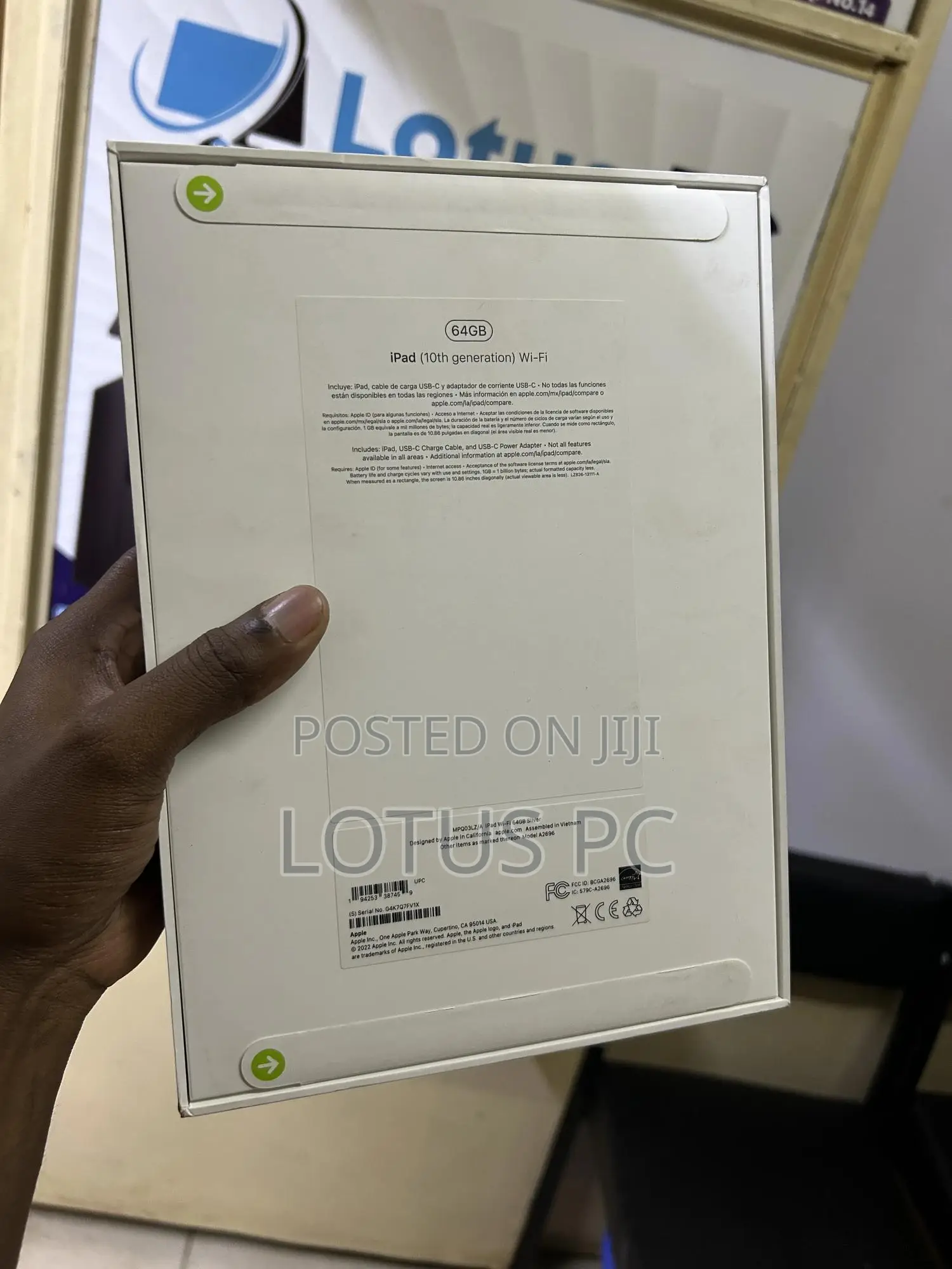 New Apple iPad Air (2022) 64 GB Gray