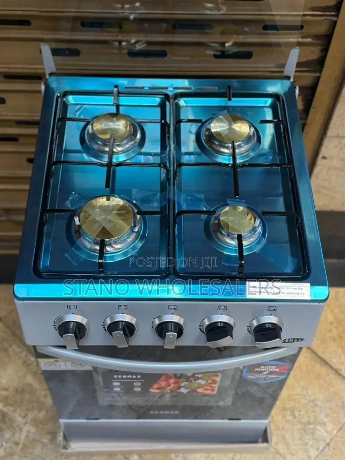 New Arrivals. Ecamax Gas Oven 4burner Cooker. Full Gas. Full Auto