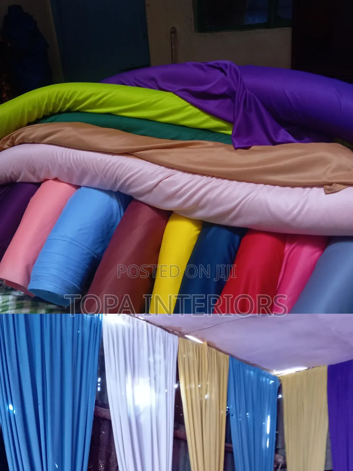 Events Decor Drapes Per Roll of 25 Metres