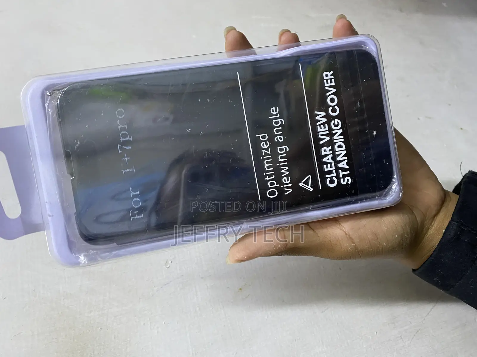 Trendythink Luxury Clear View Mirror Glass Flip Oneplus 9 Pro