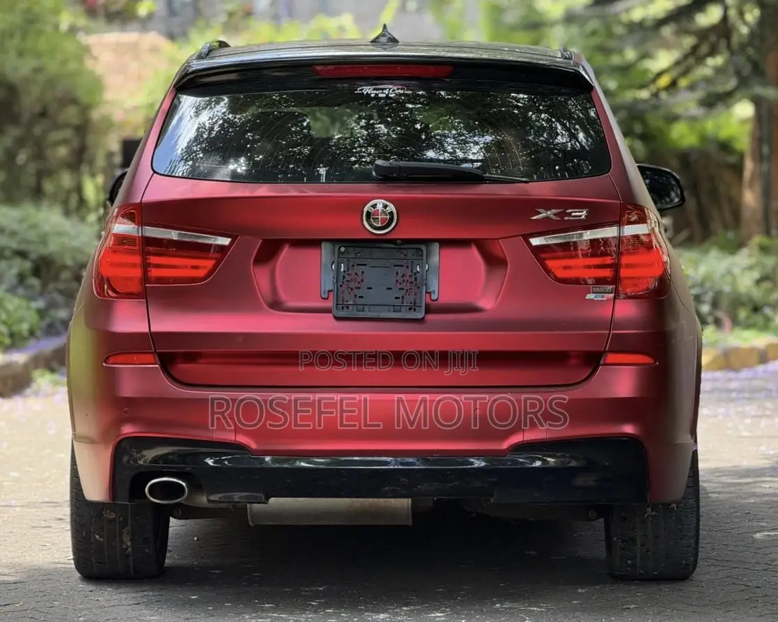 BMW X3 2018 Maroon